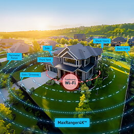 Swann MaxRanger4K™ Add-on 1-Pack Wireless Solar Camera (requires a MaxRanger System Hub)