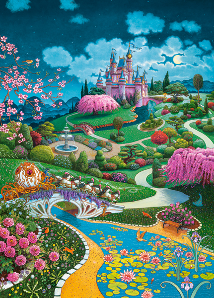 Cinderella's Castle, 180-bitarspussel (B-018543)