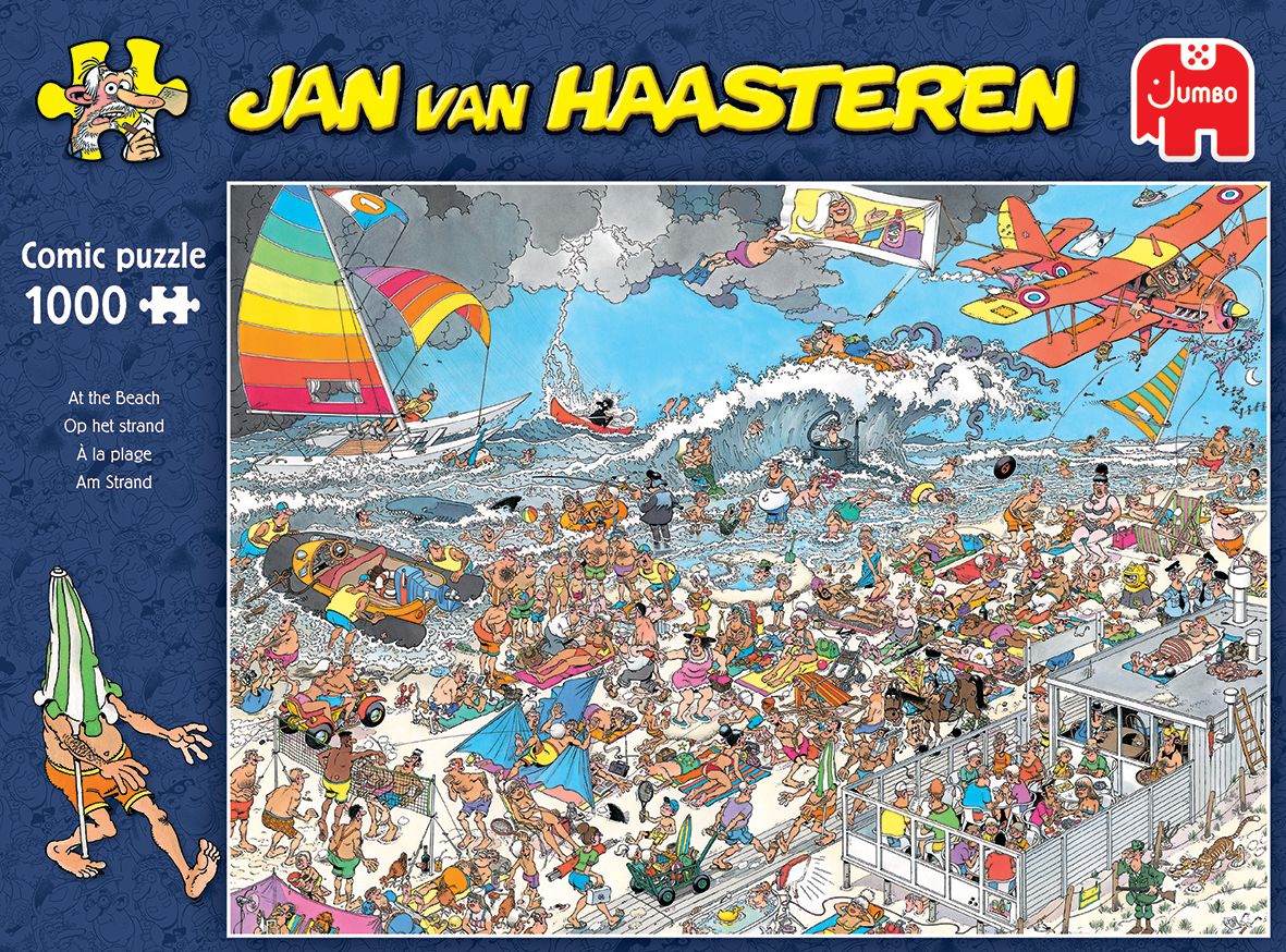  Jan van Haasteren At the Beach 1000 bitar