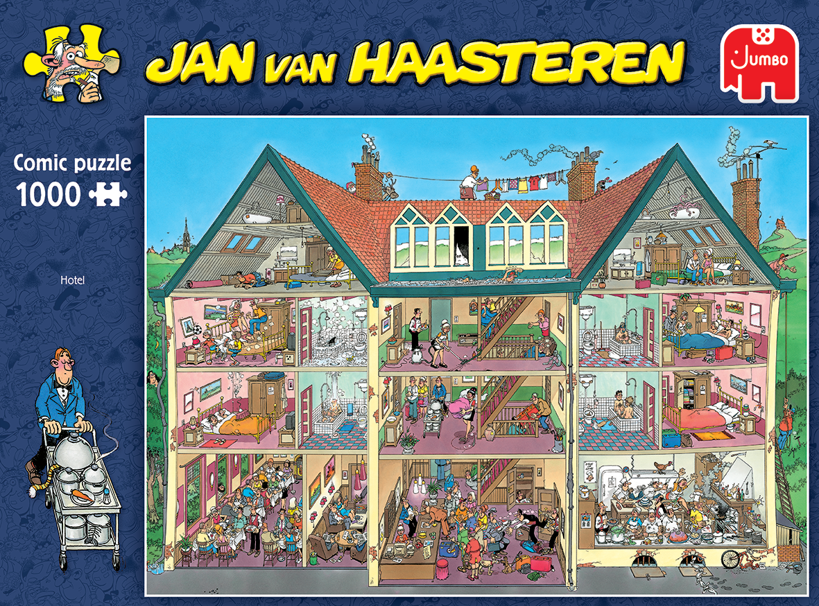  Jan van Haasteren Hotel 1000 bitar