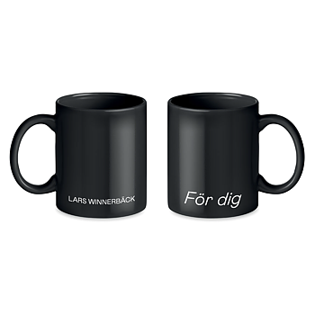LARS WINNERBÄCK - MUGG, FÖR DIG (2-PACK)