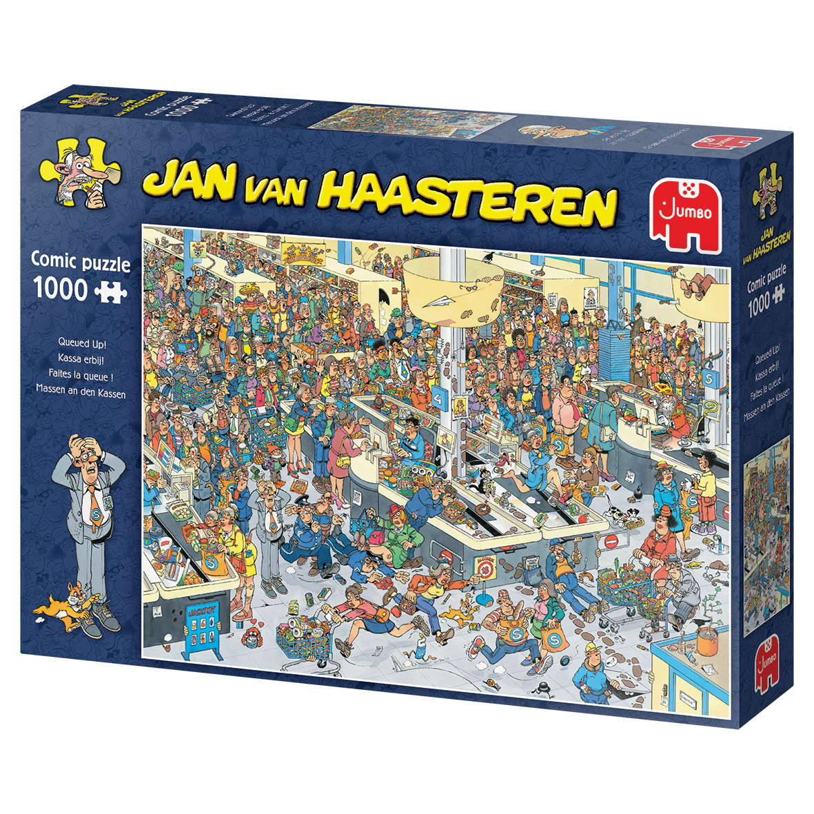  Jan van Haasteren Queued Up!1000 palaa - 3