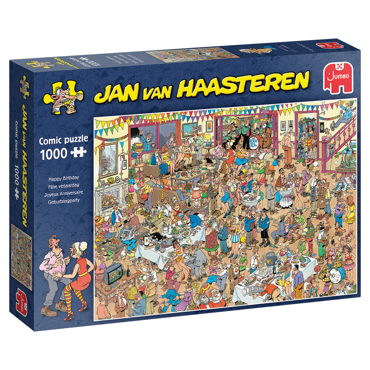  Jan van Haasteren Happy Birthday 1000 bitar - 2