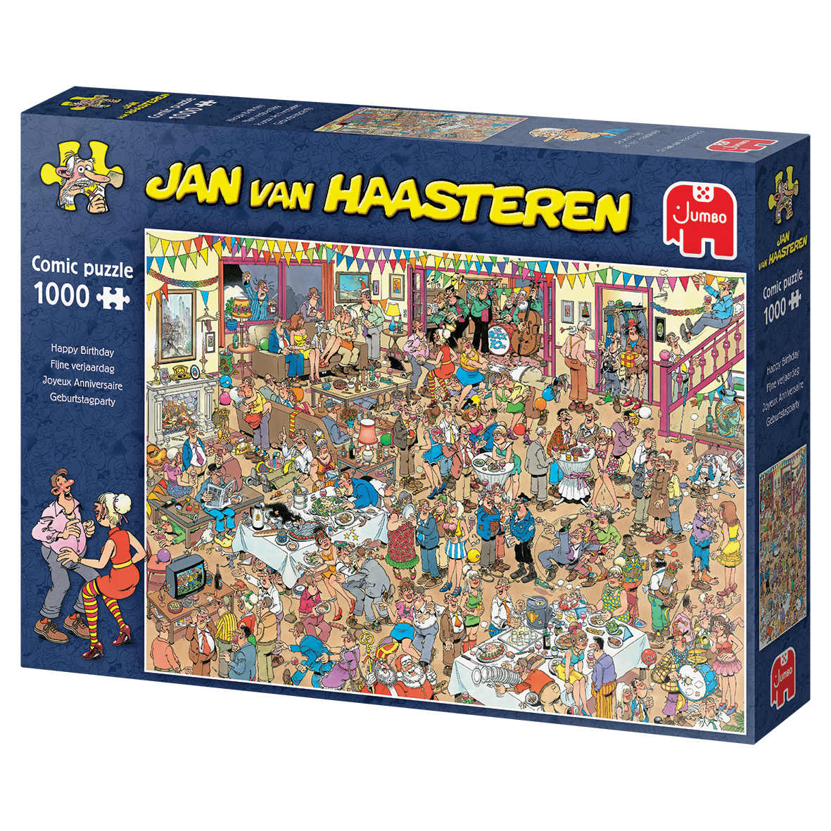  Jan van Haasteren Happy Birthday 1000 bitar - 3