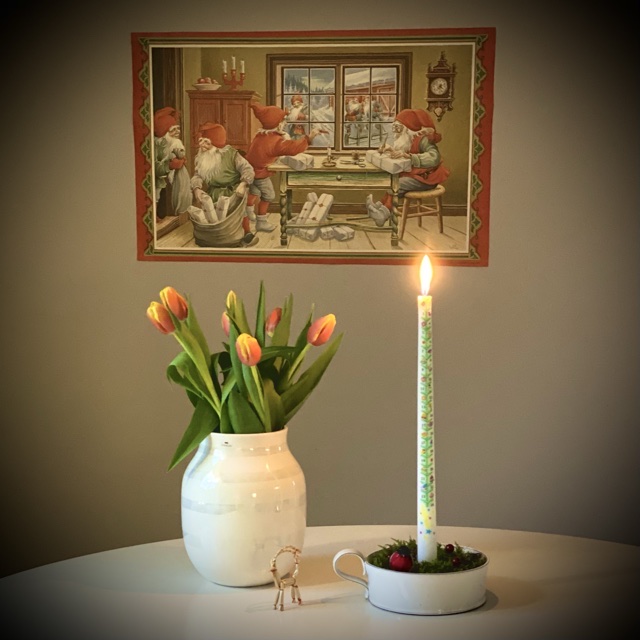 Advent Calender candle 38cm - 4
