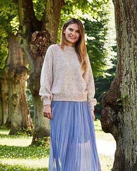 Klassisk raglantröja - Esther, Hannah,Rico Make It Tweed  8934125 PDF