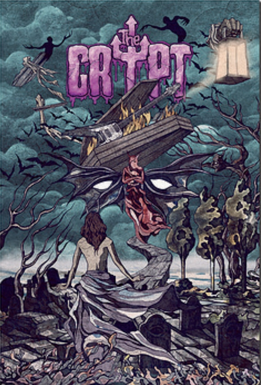 THE CRYPT - S/T (GREEN VINYL LP) - 4