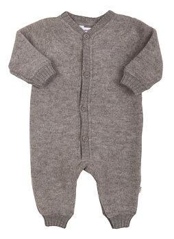 Babyoverall i tovad Merinoull