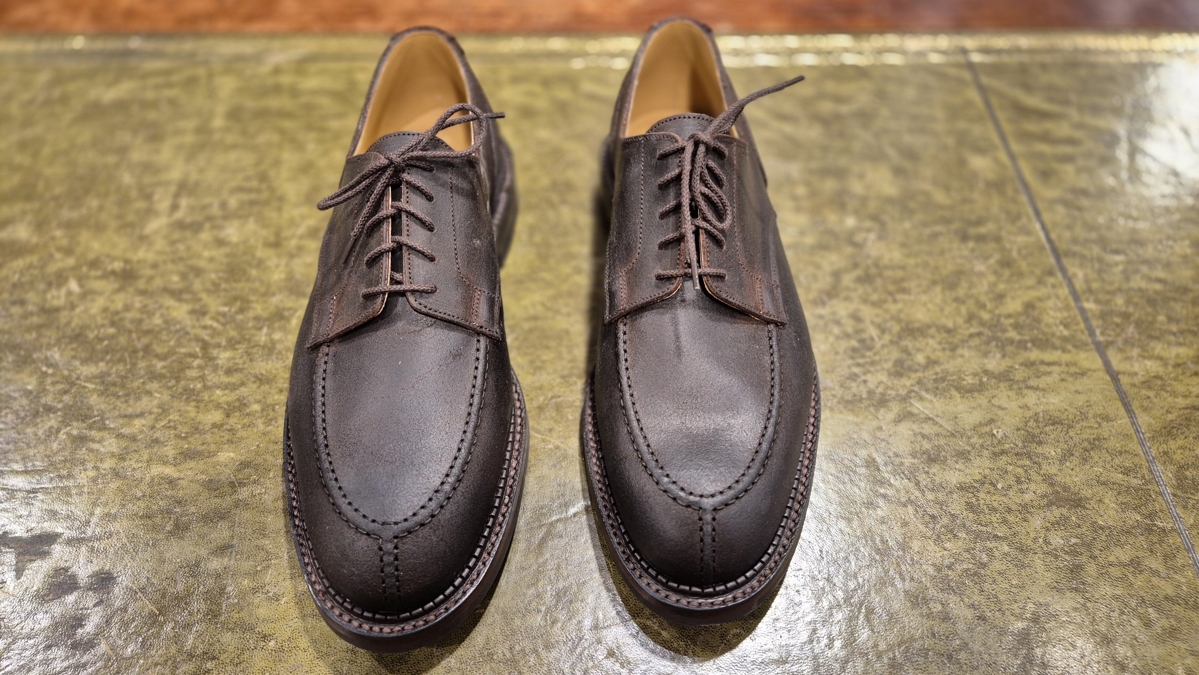 Denver MTO. Dk Br Roughout Suede - 2