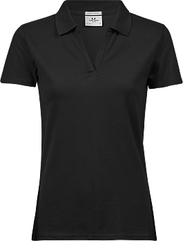 Women's Luxury Stretch V-Neck Polo