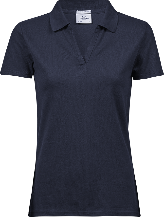 Women's Luxury Stretch V-Neck Polo - 3