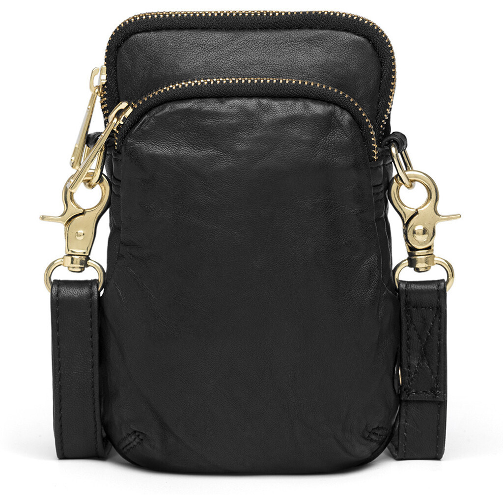 Mobile Bag | Black- gold