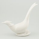 Gunnar Nylund (1954) White Bird with Streamlined Form 25 cm