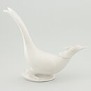 Gunnar Nylund (1954) White Bird with Streamlined Form 25 cm