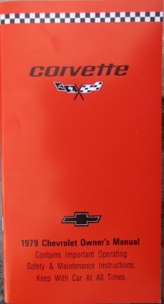 1979 Chevrolet Corvette Owners Manual