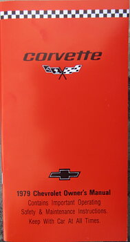 1979 Chevrolet Corvette Owners Manual