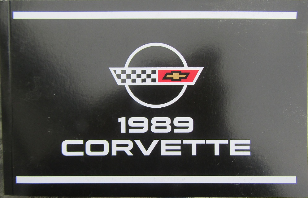1989 Chevrolet Corvette Owners Manual