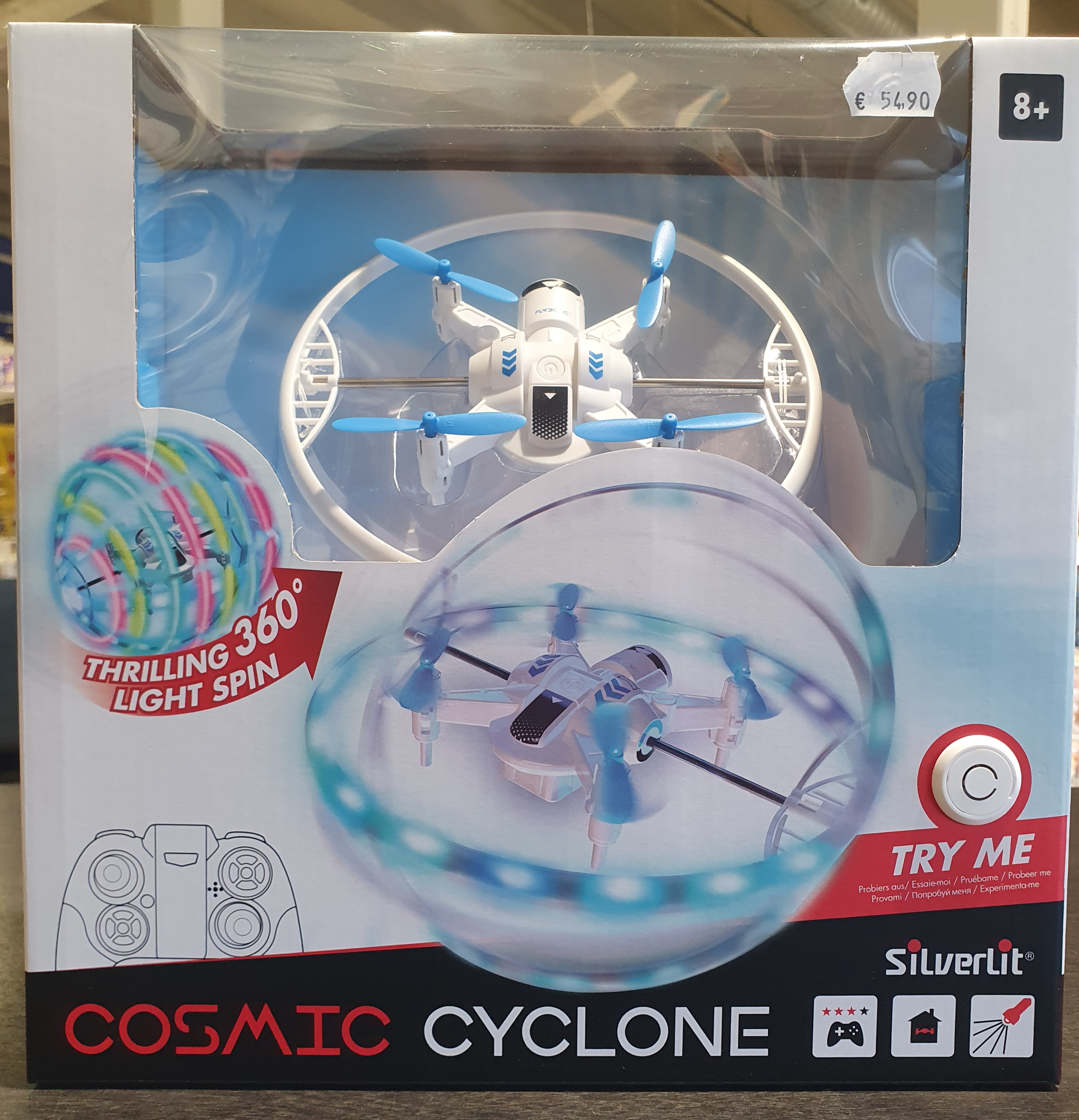 Flybotic Cosmic Cyclone