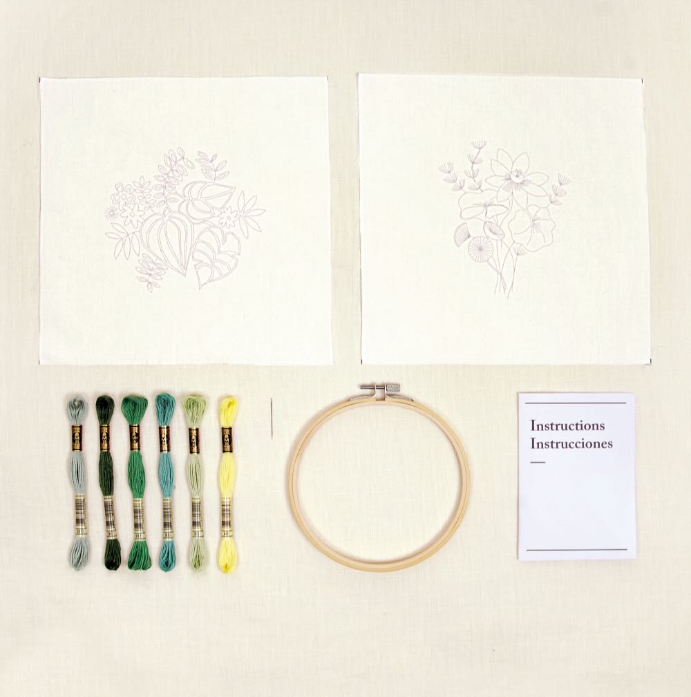 Embroidery Kit The Water Garden Mindfullness DMC TB161 - 4
