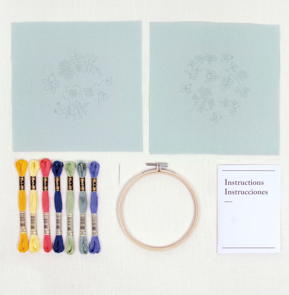 Embroidery Kit Forest Fruits  Mindfullness DMC TB165 - 4