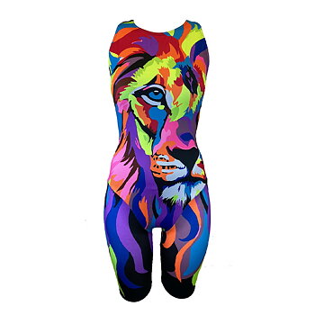 Baddräkt Dam bodysuit Africaan FKW - Lane 4