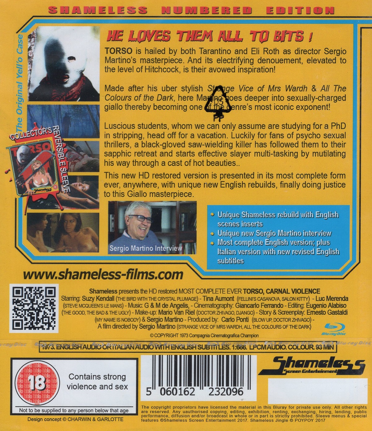 Torso (ej svensk text) (Blu-ray) - 2