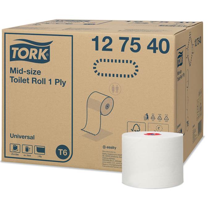 Toalettpapper T6 Uni 27/fp