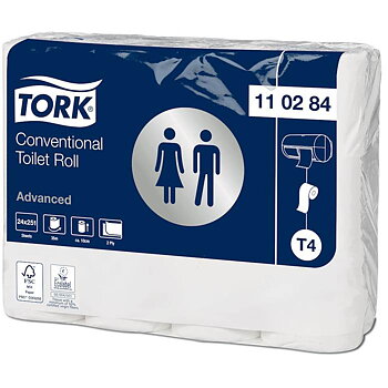 Toalettpapper T4 Adv 24/fp