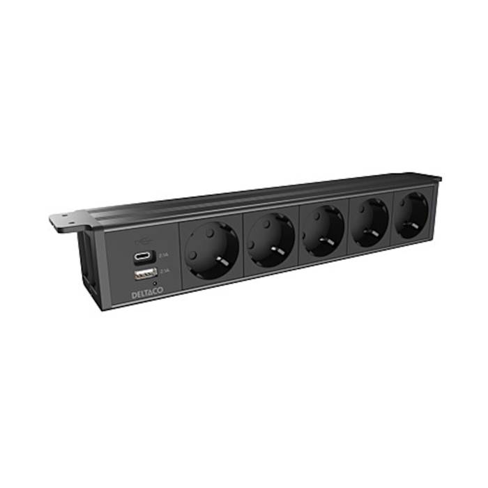 Underbordet-5eluttag + A+C USB - 4