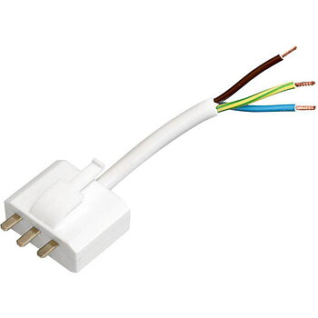 Takkontakt DCL 20cm kabel Jord