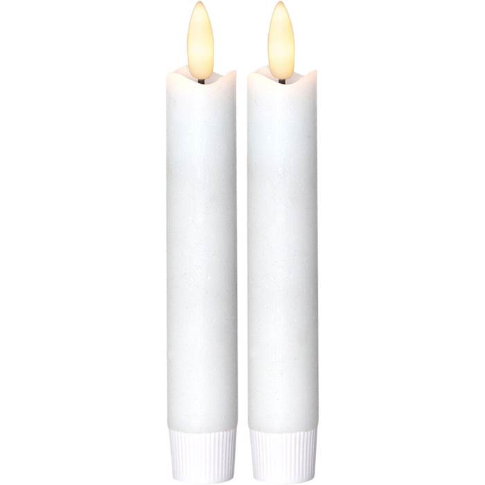 Antikljus Flamme 15cm 2-p