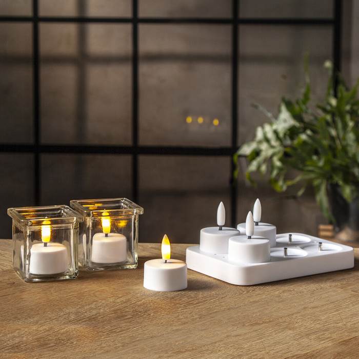 Värmeljus LED Charge  6-pack - 3