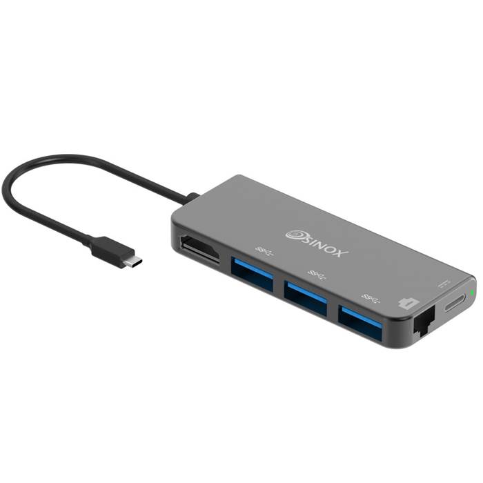 Hub. PRO USB-C Aluminium