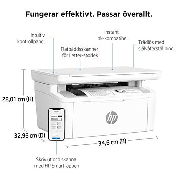 Skrivare HP LaserJet MFP M140w
