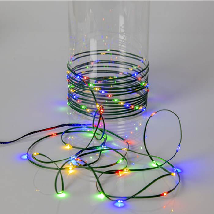 Julgransslinga LED Grön/Multi