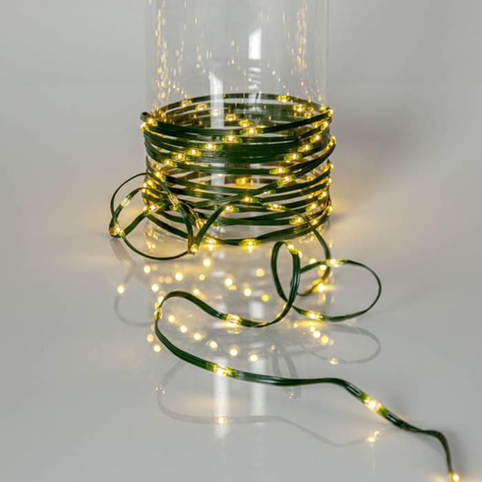 Ljusslinga LED 36m Grön/Vit