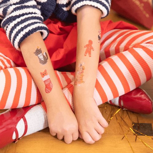Jul Tvättbara Tatueringar  - 3