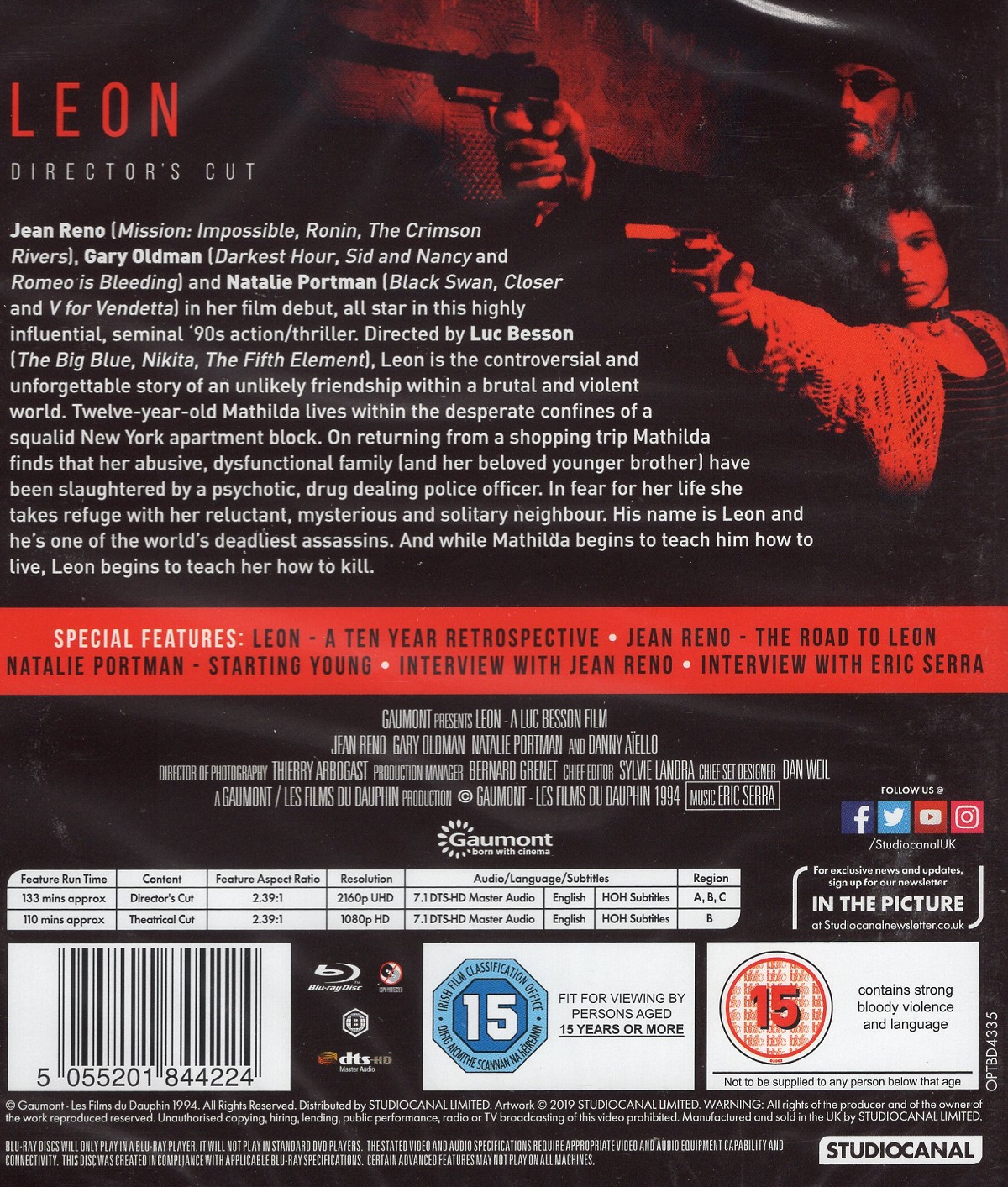 Léon (ej svensk text) (Blu-ray) - 2