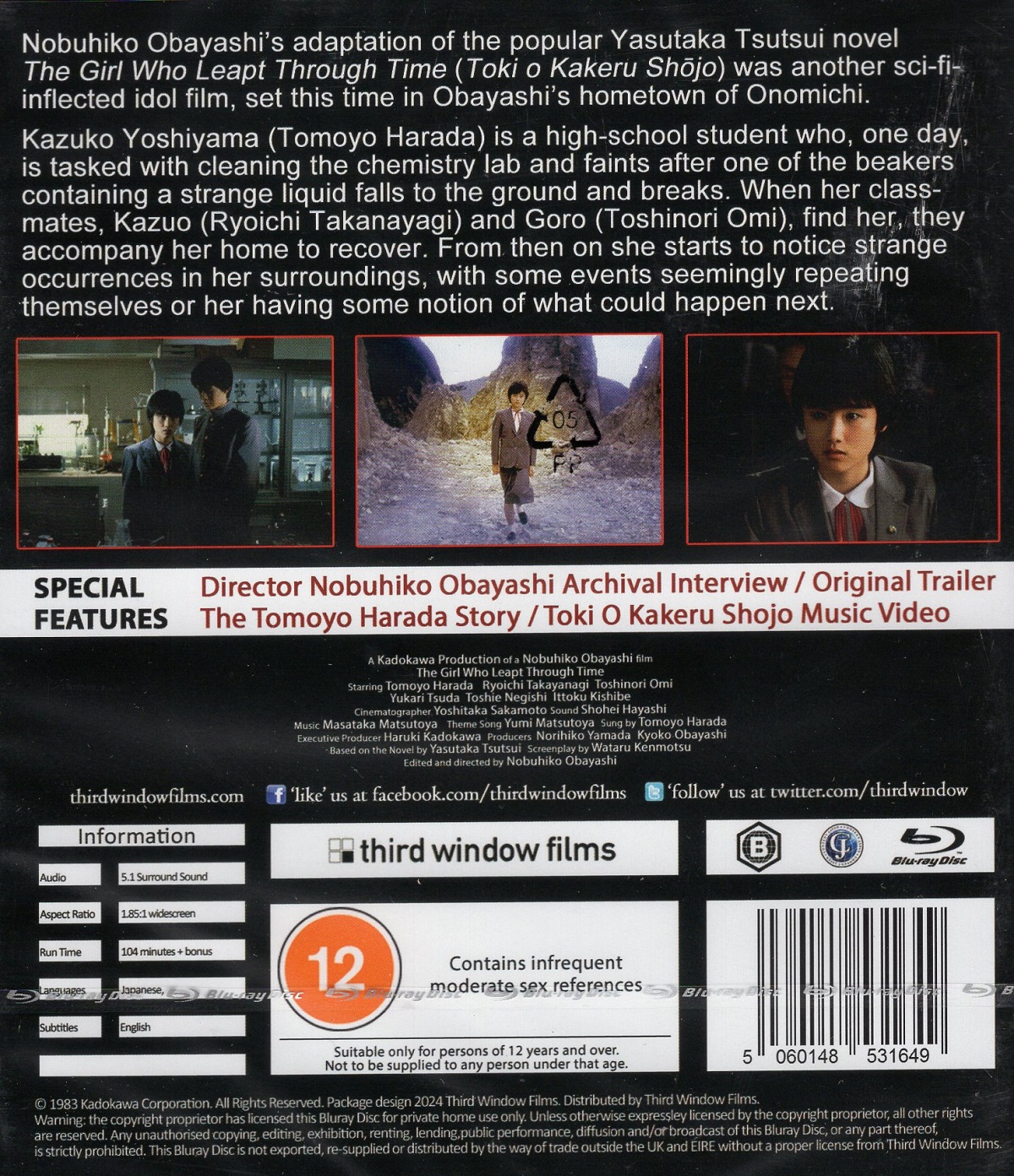 The Girl Who Leapt Through Time (ej svensk text) (Blu-ray) - 2