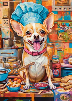 Dog Chef, 120-bitarspussel (B-13579)