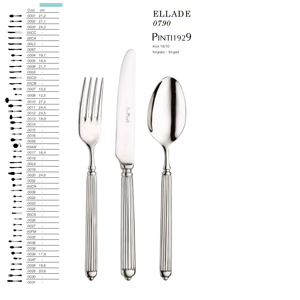 Bestick Ellade smidd Pinti Inox 0790- - 4