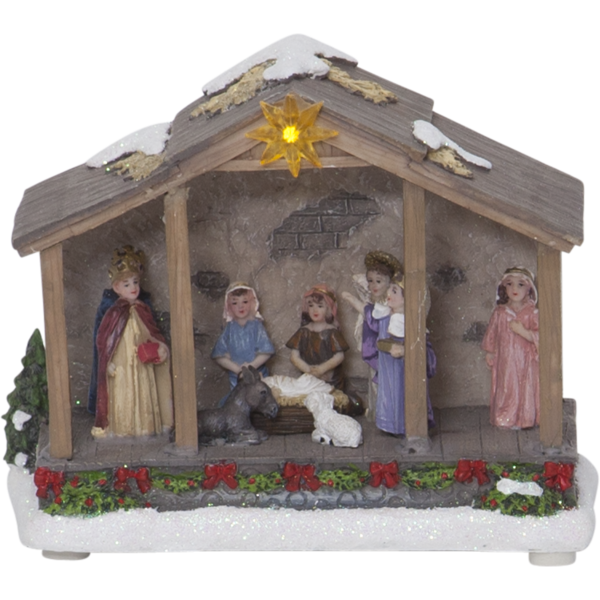 Star Trading Panorama Nativity  - 2