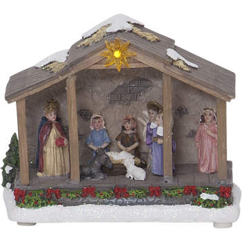 Star Trading Panorama Nativity 