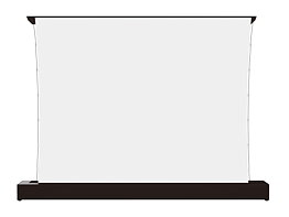 LS 16:9 Electric Floor Rising Screen 118” RS232