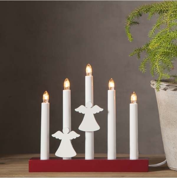Star Trading Ljusmanschett Accessorize ängel 2-pack.