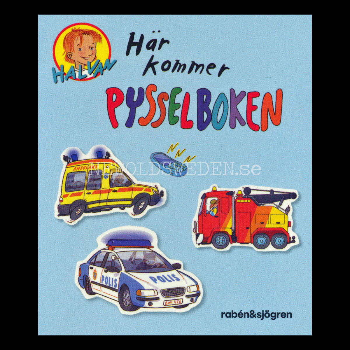 HALVAN - Här kommer PYSSELBOKEN -  MB266