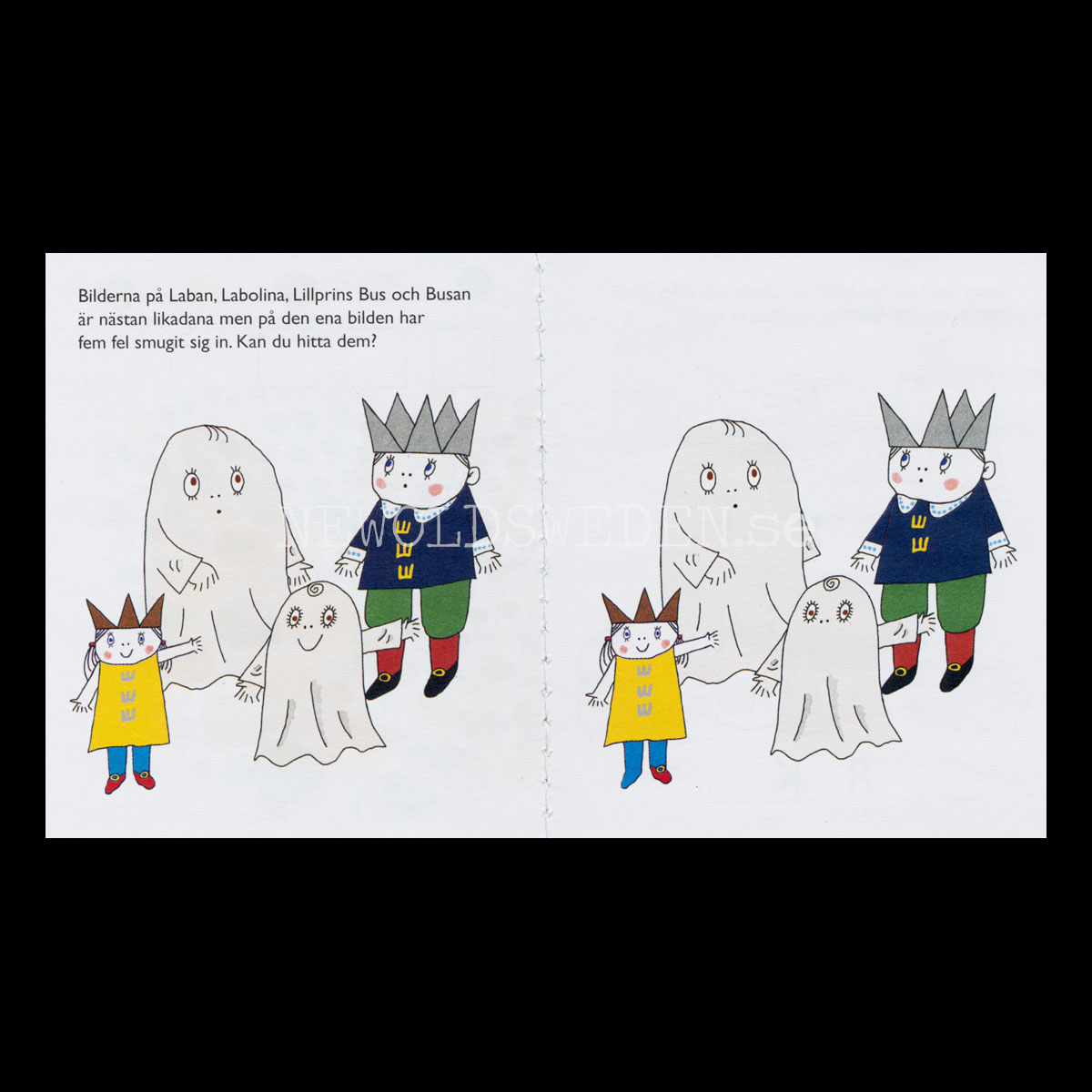 Lilla Spöket Laban - Pysselbok - Inger och Lasse Sandberg - MB266 - 2