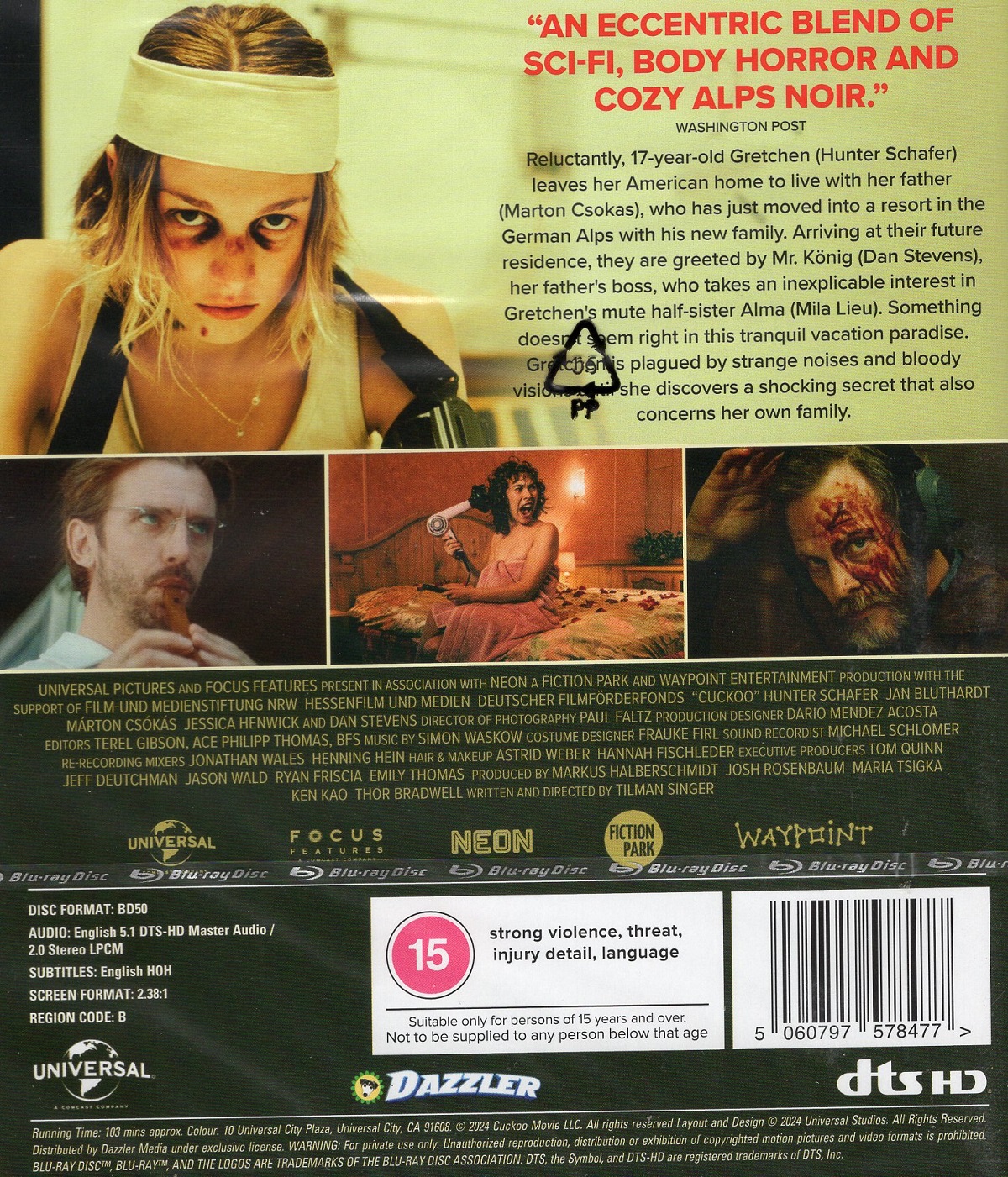 Cuckoo (ej svensk text) (Blu-ray) - 2