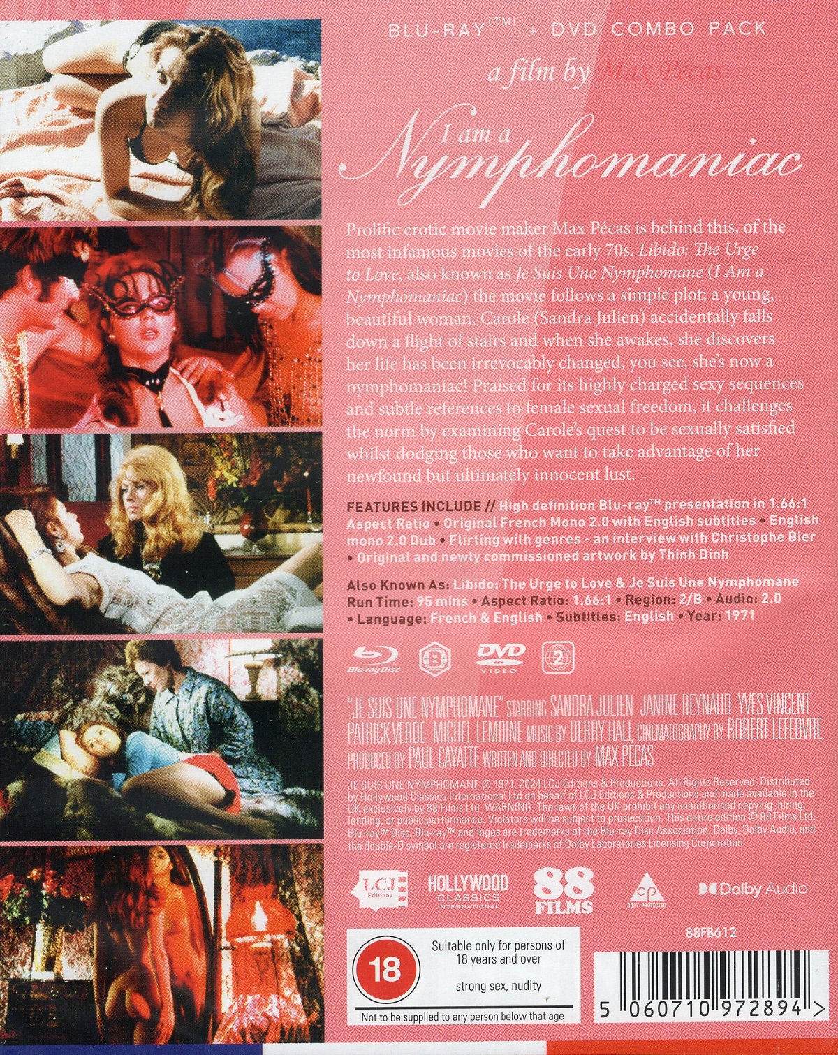 I Am A Nymphomaniac (ej svensk text) (Blu-ray) - 2