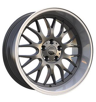 Ocean Wheels Super DTM - 18x8,5 ET6 Hjulpaket - Antracit